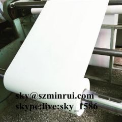 Matte White Self Destructive Paper Label Material Roll Eggshell Vinyl Sticker Paper