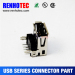 PCB Right Angle USB 4P Terminal Micro USB Female Connector Price