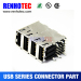 PCB Right Angle USB 4 Port 4P Terminal Micro USB Connector Price