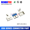 3 in 1 Micro USB 3.0 Type B Male Connector Part