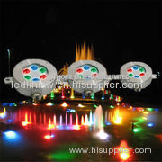 6*3W RGB 3 in 1 Led First class IP68 stainless steel led underwater light