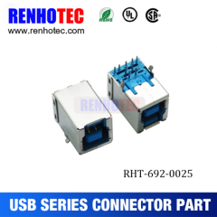 90 Degree Dual USB3.0 A Type Female Connector Part