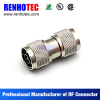 180 Degree N Male to Male Connector Crimp Type RF Tube Connector