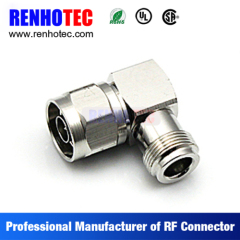 T Type 2 Female 1 Male N Connector Adapter with RG6 Cable Electrical N Connector