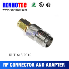 BNC Plug to F Jack Female Crimp Electrical Adapter Connectors Coaxial Connectors for RG58 RG59