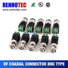 Online Shopping Waterproof BNC Plug Connector to Balun Screw Terminal Connectors Aapters