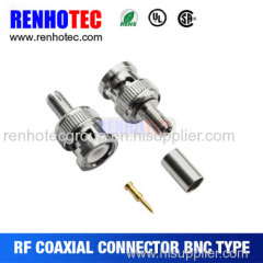 high performance male plug bnc connector