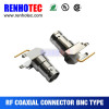 R/A jack pcb mount connector bnc for 4GHZ communication application