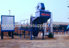 mobile drum mix asphalt plant