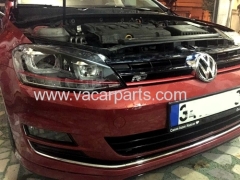 GTI style Golf mk7 LED headlights red stripe version