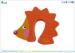 Hedgehog Orange Childrens Play Mat Interlocking Foam Door Guard