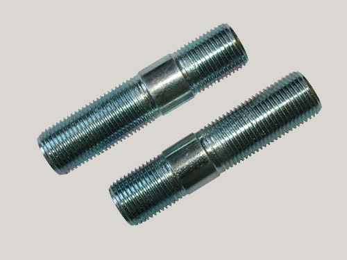 Zinc double end bolts