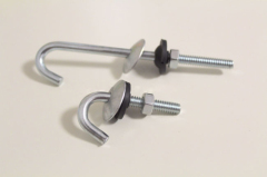 J bolt with plastic washer roofing bolt