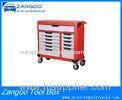 Mobile Double Wall 9 / 12 Drawer Roller Tool Box With MIS Function