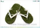 Custom Grass Summer Slippers For Ladies