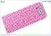 Pink / Purple Foam Kneeling Pad High Density Flora Print Pattern