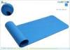 Pure Blue Lightweight EVA Foam Yoga Mat Anti Slip With Test Report