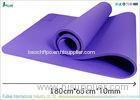 Purple Non - Slip Women Thick EVA Foam Yoga Mat For Exercise