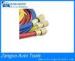 Aluminum Alloy Testing Air Conditioning Manifold Gauge Set Three color Freon Pipe