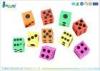 Customized Colorful High Density EVA Foam Toys Dice For Playing Games