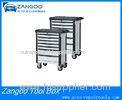 Professional Movable Roller Tool Box 7 Drawer Tool Cabinet With Central Locking System