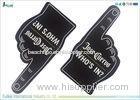 Black Silk Screen Print EVA Foam Hand Promotional For Sports Event