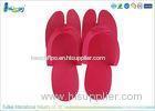 Rose Red Summer Flip Flops Women Disposable Size 6 Self Locker