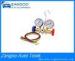 Brass Testing A/C r12 Manifold Gauge Set Cool Gas Meter 0-30in/HG