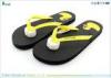 Fashion Style Woman Flip Flops Silk Printing Yellow Duck With PE Sole