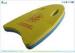 Logo Printing Skid Proof Swimming Kickboard beach In Yellow And Blue