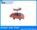 Automotive Repair Pneumatic Rolling Garage Seat Orange With Drawer