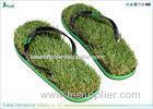 Artificial Grass Flip Flops EVA Fashion Personalized Hollow Out