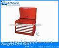 Double Wall Rolling Metal 6 Drawer Tool Chest Auto Tool Box With Cover