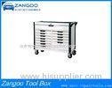 42 Inch Steel 12 Drawer Roller Tool Box / Cabinet With PE Bump