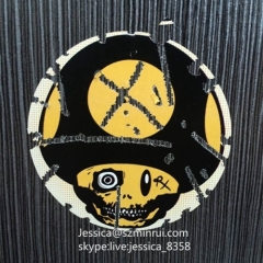 Custom Die Cut Vinyl Label Sticker Eggshell Destructive Security Label Stickers For Outdoor Use