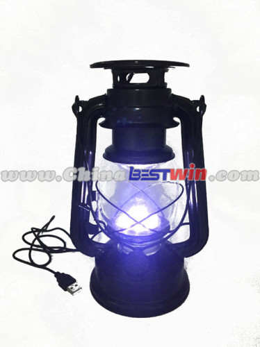 Led Tin Lantern Camping Lamp