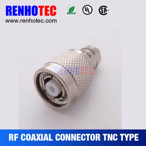 Straight TNC Plug Connector