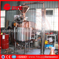 steam heating brandy whisky rum distillation equipment for sale