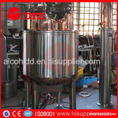 steam heating brandy whisky rum distillation equipment for sale