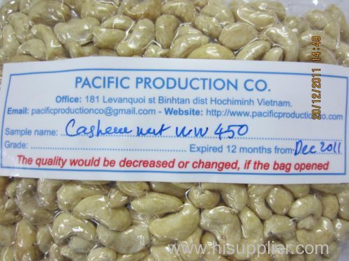 Cashew Nuts W450 With Best Price
