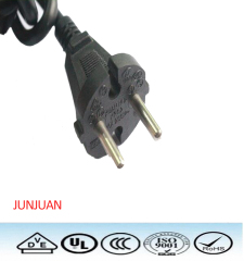 Europe VDE 2 pin plug ac power cord supplier