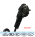 Europe standard plug ac power cord/wire