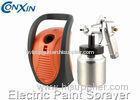 800ml Wall Electric Paint Sprayers Blue HVLP System 1.0mm Brass Nozzle