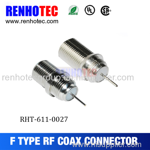 high quality coaxial rf connector F female connector