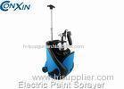 Two Wheel Trolley Electric Paint Sprayers HVLP 650W Corrosion Resistant Metal Gun