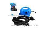 220V 110V Electric HVLP Paint Spray Gun Mini Blue 130DIN / Secs For Car Wall House