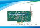 Fiber Optic Network Adapter Card / Dual Port Gigabit Ethernet Card 2 LED Indicator Lamp
