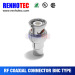 White Plastic Straight BNC Female RF Coaxial Connectors PCB Mount