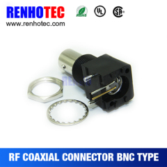 Zinc Alloy PCB Mount R/A Two in One Row Jack BNC Connector