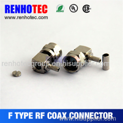 high quality online shopping F connector crimp male rf connector